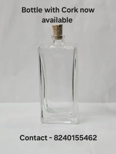 Glass Perfume Bottle With Cork